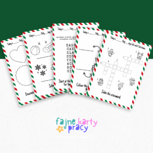 Christmas quick tasks A1-A2