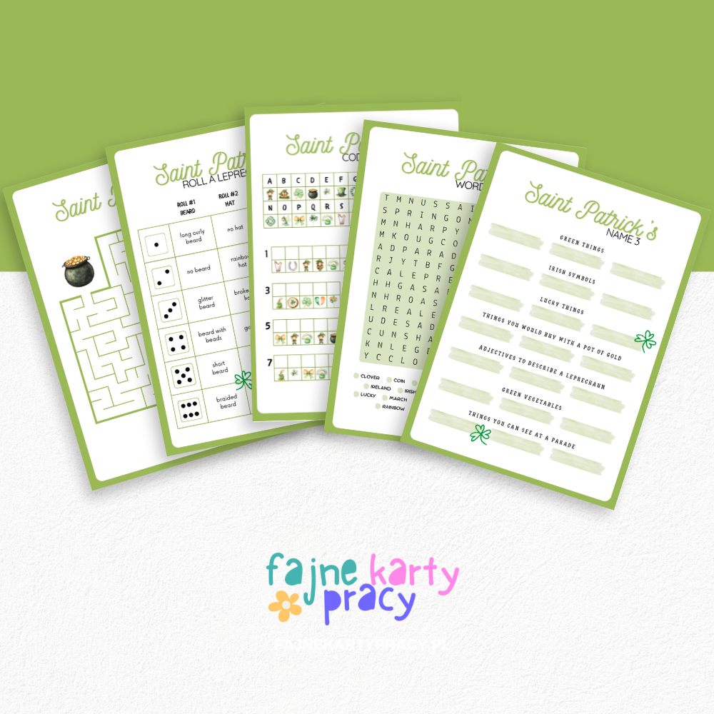 Saint Patrick's Day games&quizzes