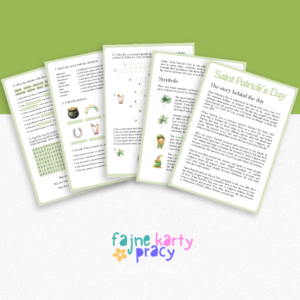 Saint Patrick's Day worksheet