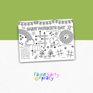 Saint Patrick's Day FUN SHEET