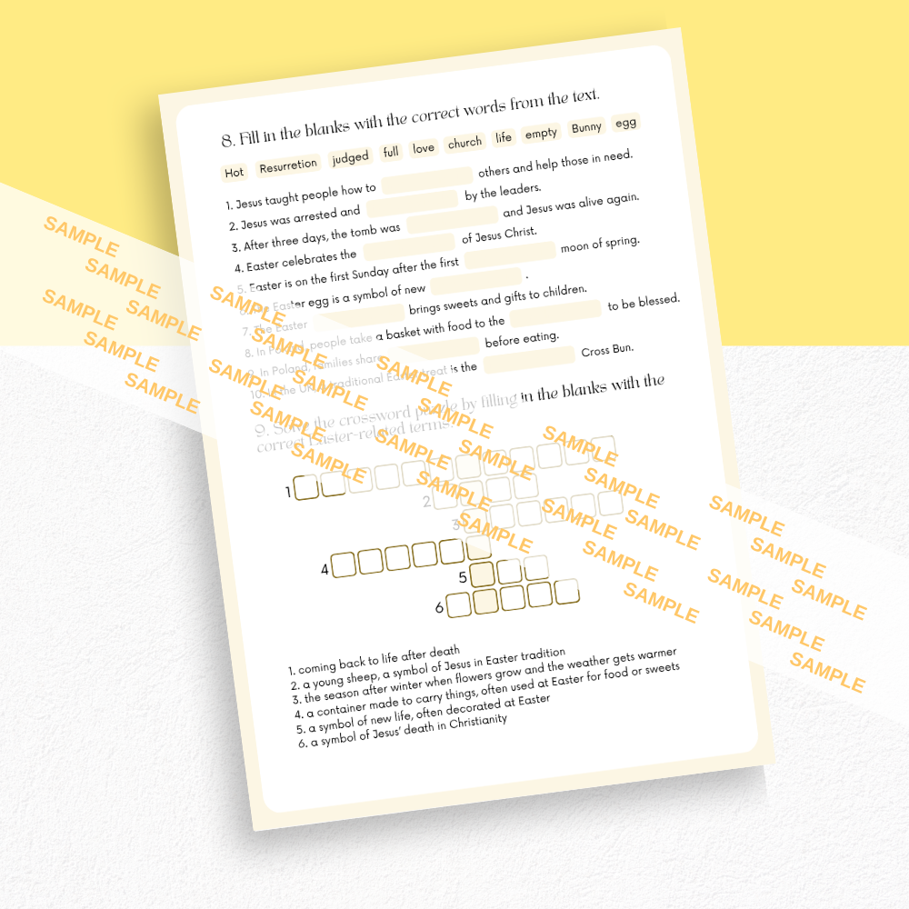 Easter worksheet - obrazek 4